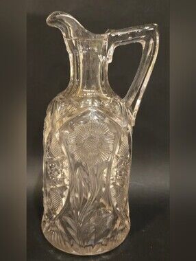 Antique Cut Crystal Cambridge Glass Decanter